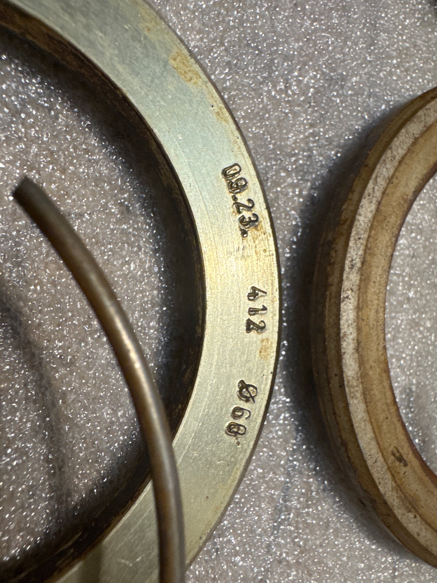 BBS LM , RS2 ,RSGT hub rings 82mm to 60mm 09.23 412 genuine set of 4 good used condition.