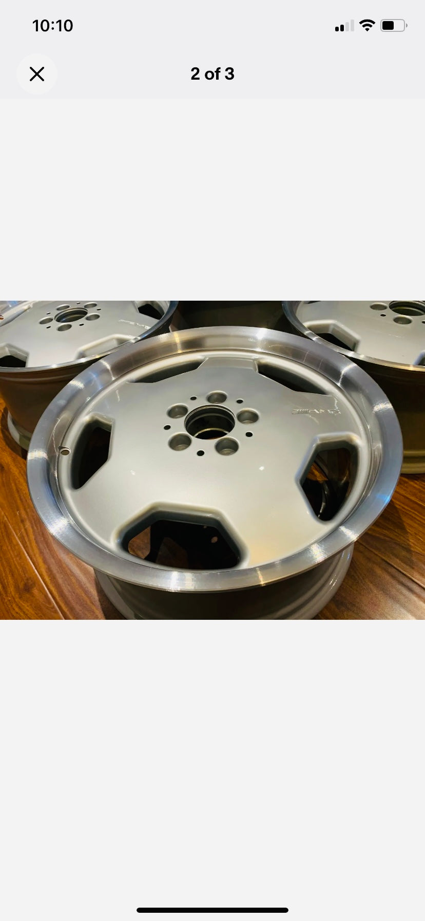 18” square AMG Monoblocks for Mercedes Benz V-class 8,5” ET +55