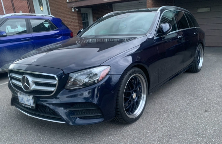 20” BBS RS GT 3 piece conversion. Mercedes Benz S213 , W213 custom specs.