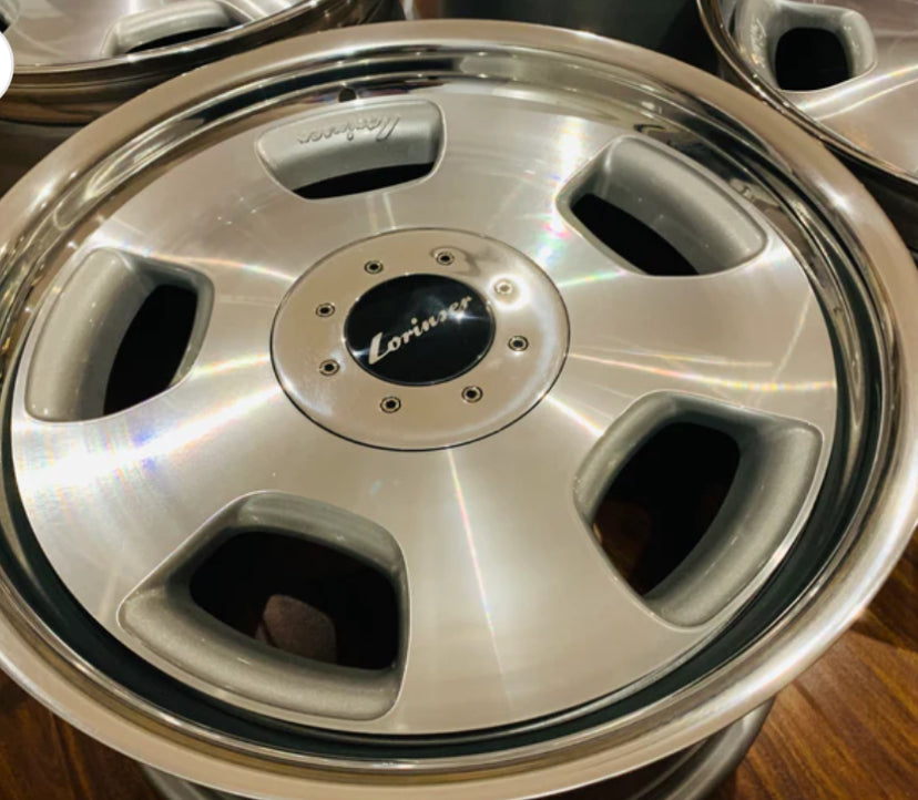 Ronal 19”/18” Lorinser RSK3 replacement caps Emblems/ Logos