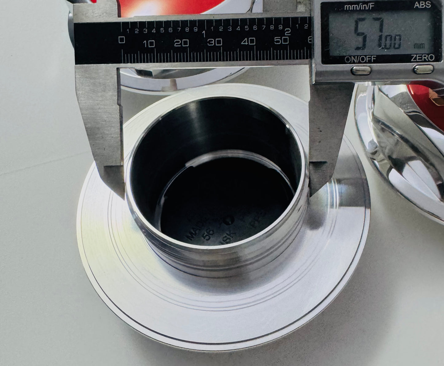 Polished billet aluminum Hex Caps for 15” BBS RS , RS2 , small tread.