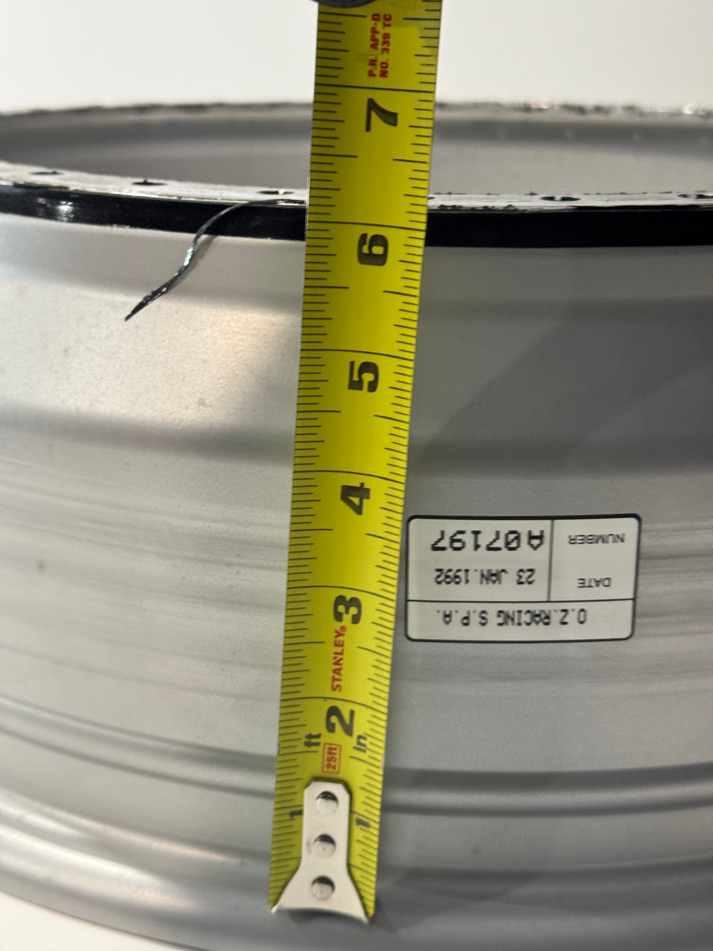 Oz Racing 17”x 6” 35 holes inner barrel authentic New old stock.