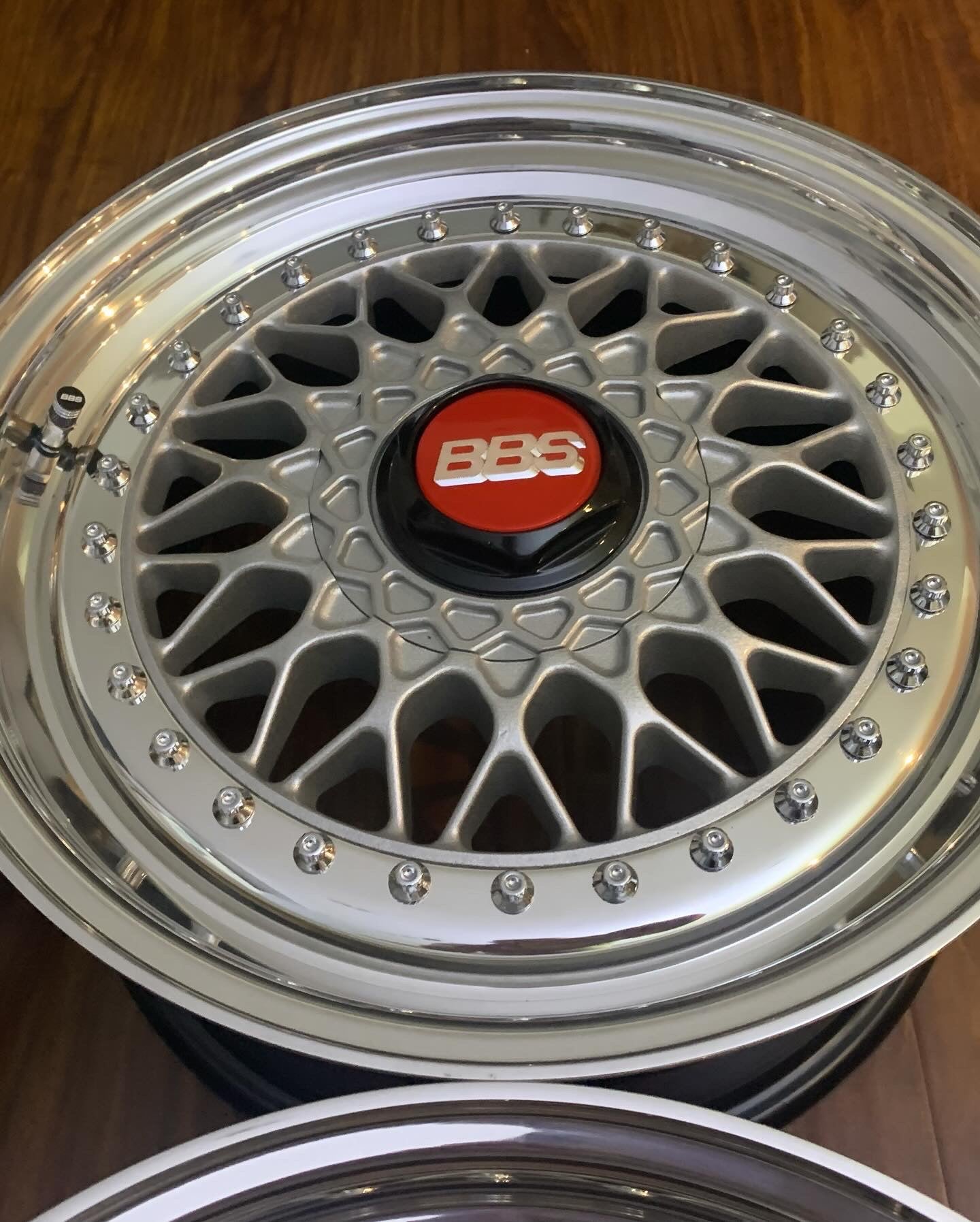 16” double step BBS RS 042 
Original non drilled 5x100 CB open to 57,1mm VW Golf MK3 , Corrado VR6 aggressive specs .