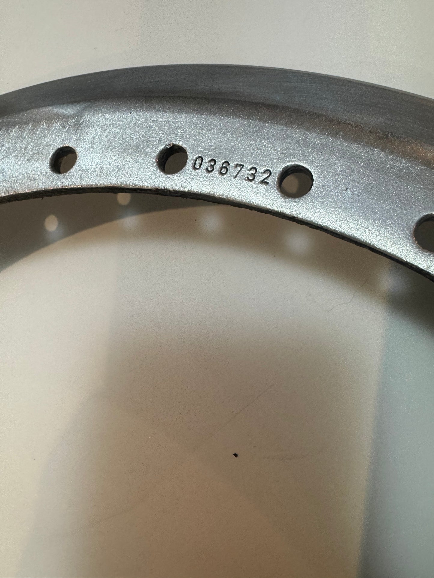 BBS RS 16”x 1,5” genuine 34 hole outer lip used.