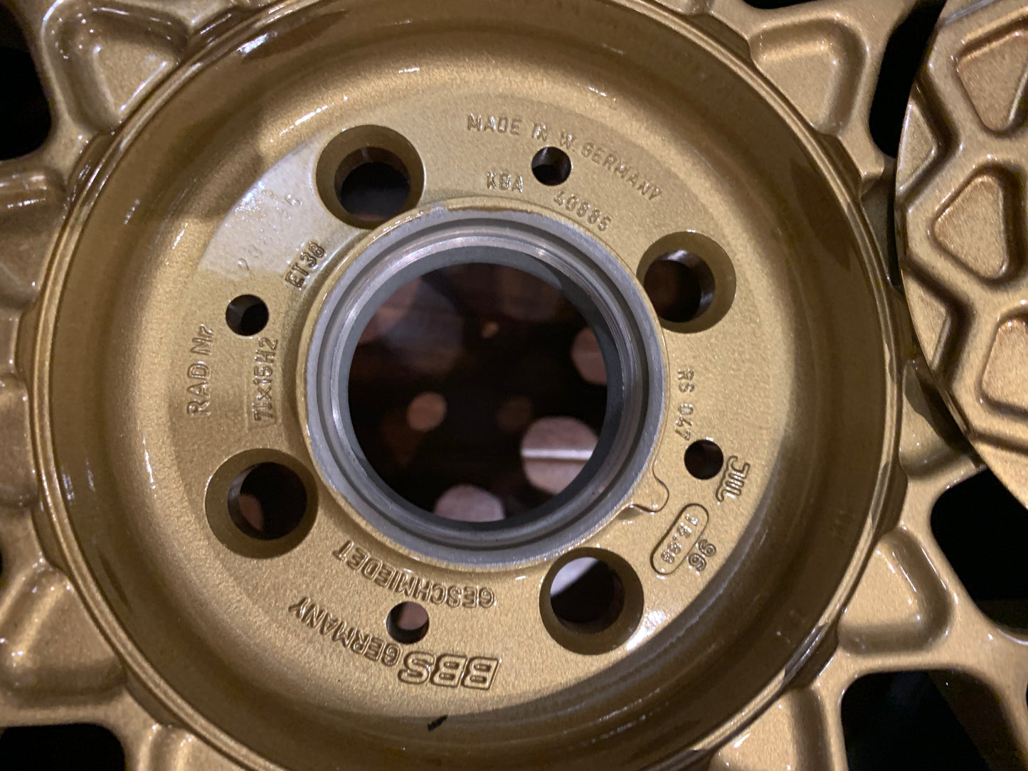 16” double step BBS RS 047  4x100