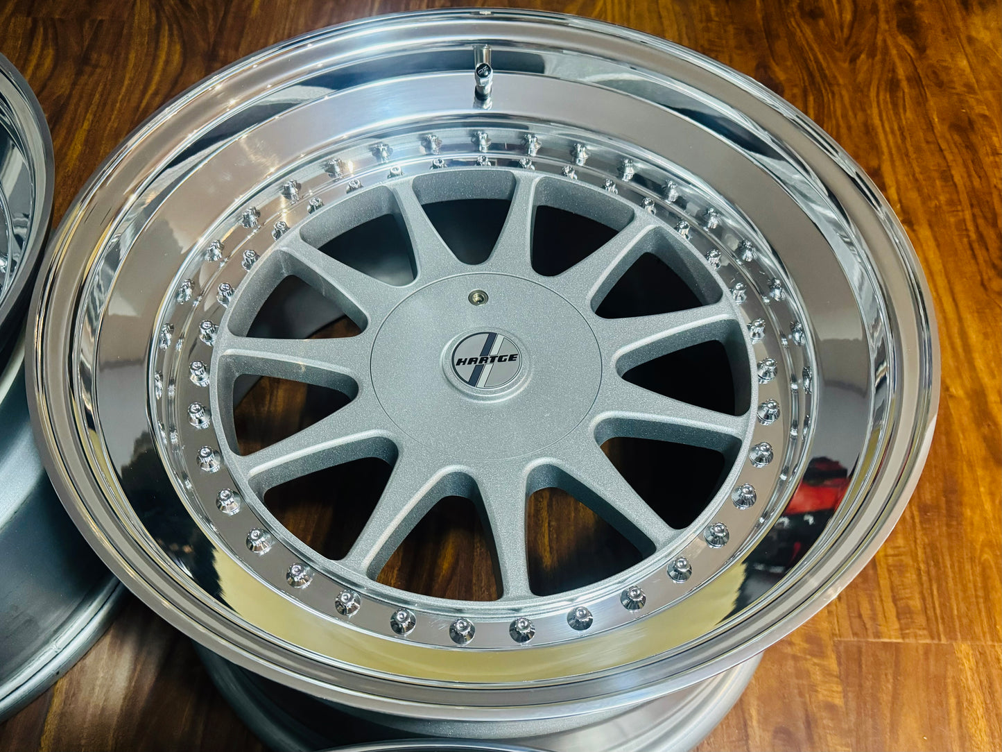 18” double step Oz Racing Hartge 5x120 type C. BMW E34 ,E24 , E31 ,E39 specs.