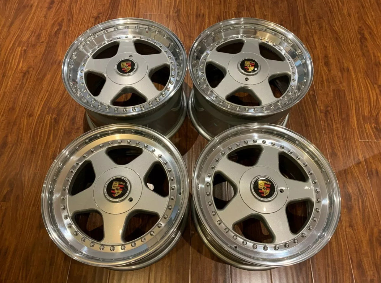 17"OZ RACING FUTURA   Newly rebuild  Staggered  5x130 Porsche 911 933,964,944 ,928