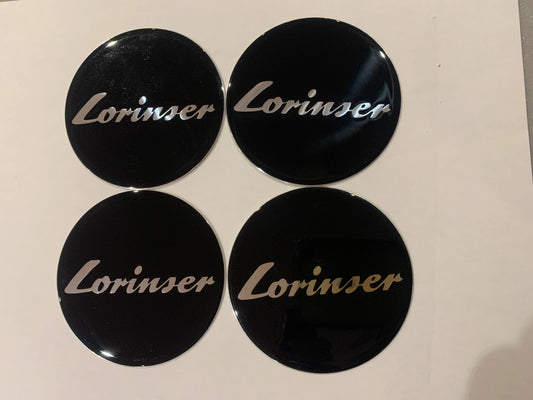 Ronal 19”/18” Lorinser RSK3  replacement  caps  Emblems/ Logos