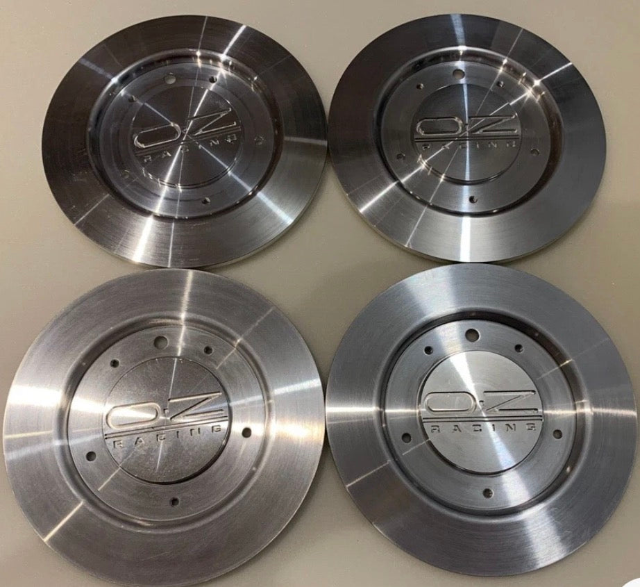 Replacement billet m298 caps for Oz Racing Futura wheels set of 4 .
