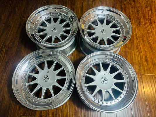 18” double step Oz Racing Hartge 5x120 type C. BMW E34 ,E24 , E31 ,E39 specs.