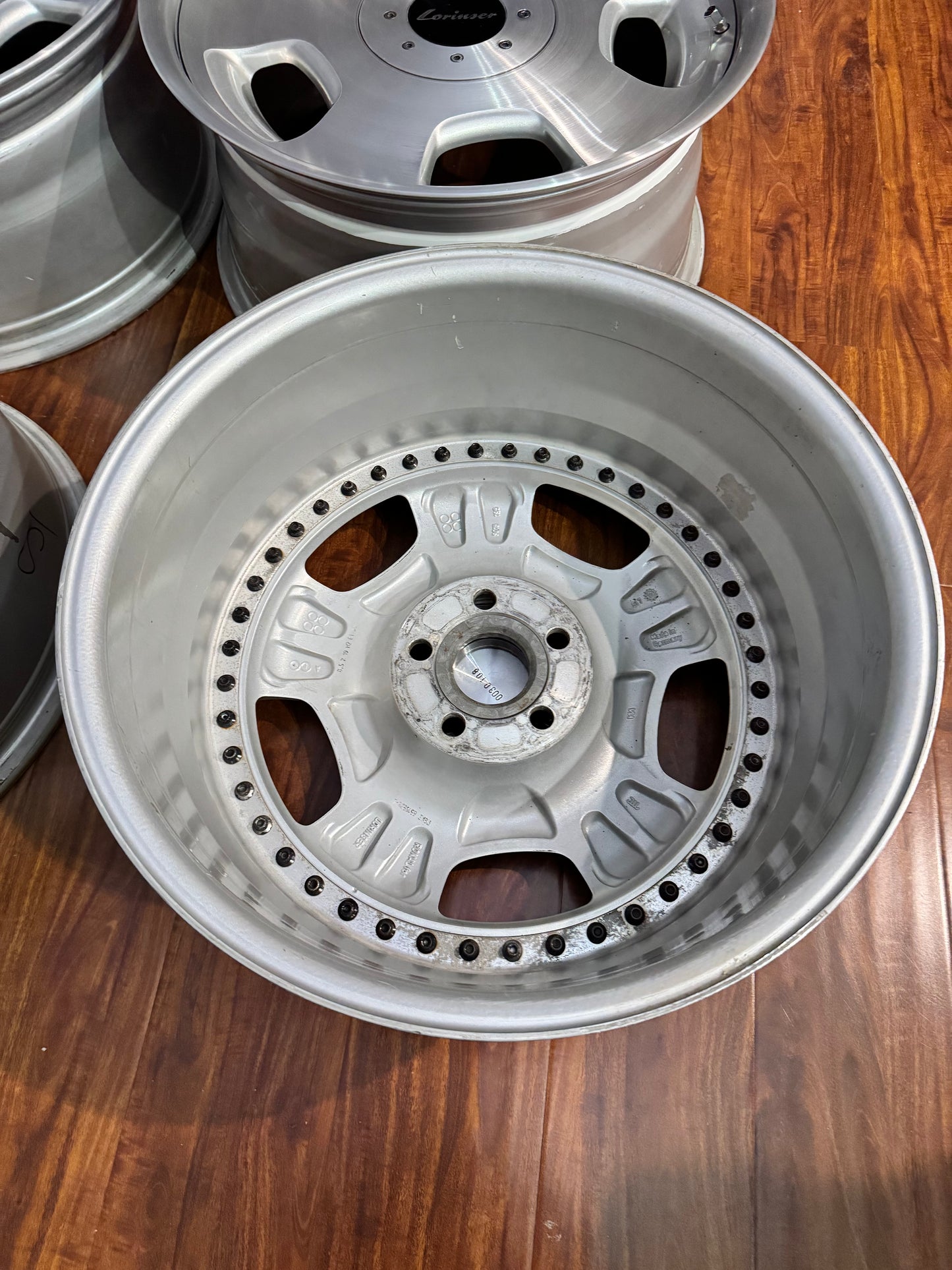 19” Lorniser RSK3 hidden hardware Mercedes Benz W140 ,C140 .