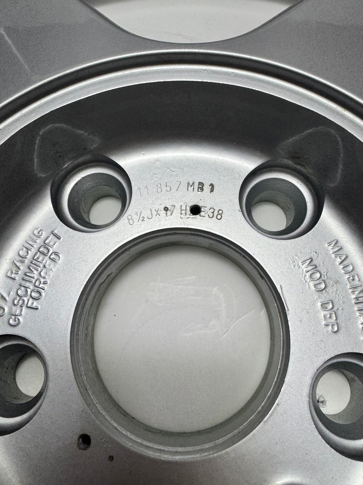 Oz Racing Futura 5x112 single Face NOS Mercedes Benz, 17” 35 holes.