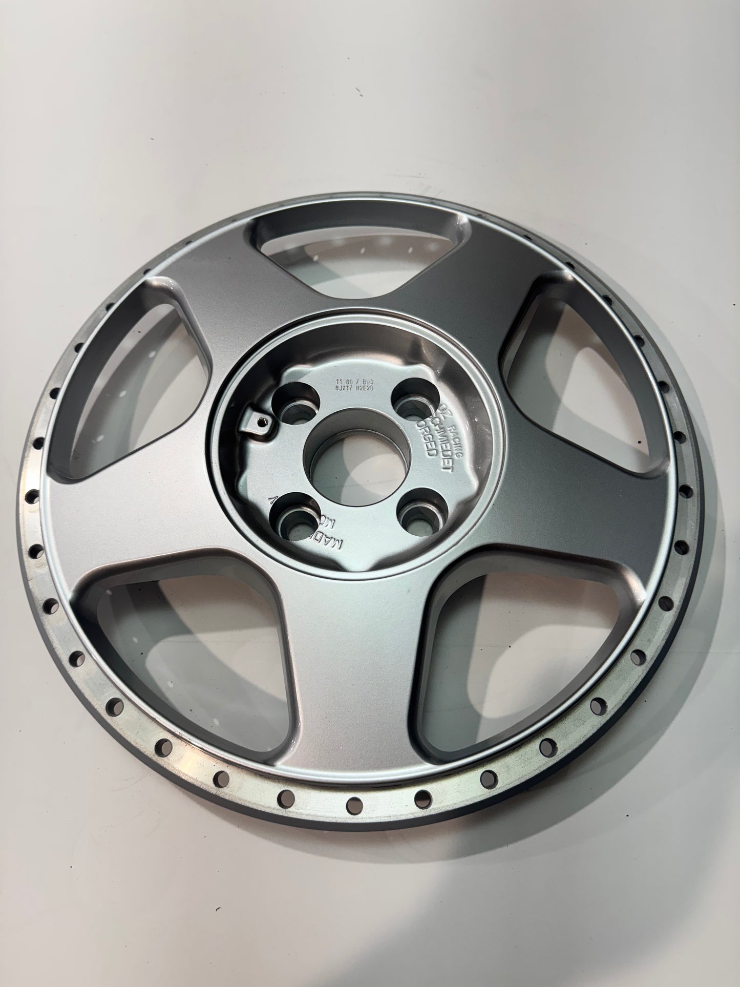 Oz Racing Futura pair of Faces NOS BMW Z1 , E30 Genuine 4x100 17” 35 holes.