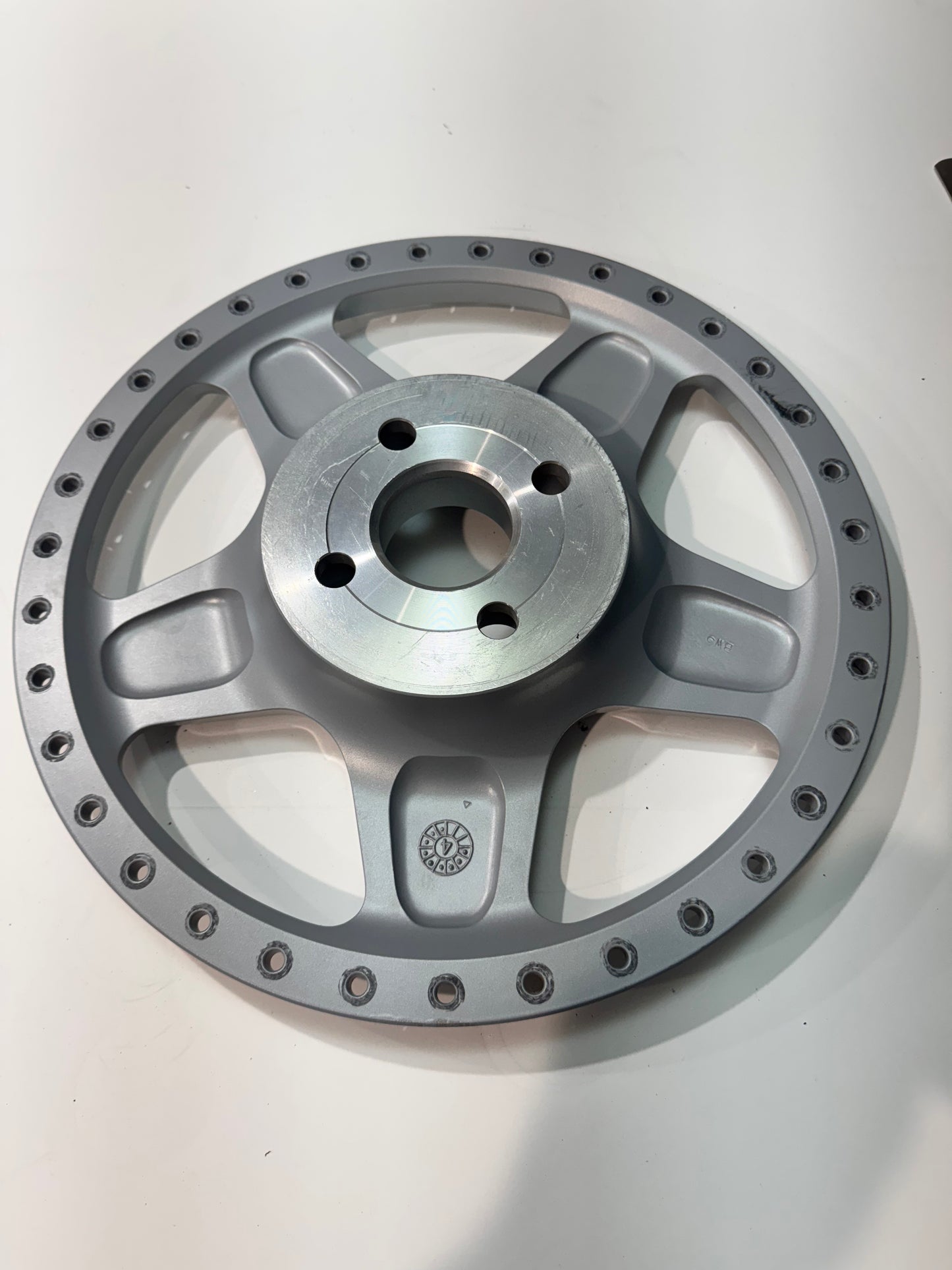 Oz Racing Futura pair of Faces NOS BMW Z1 , E30 Genuine 4x100 17” 35 holes.