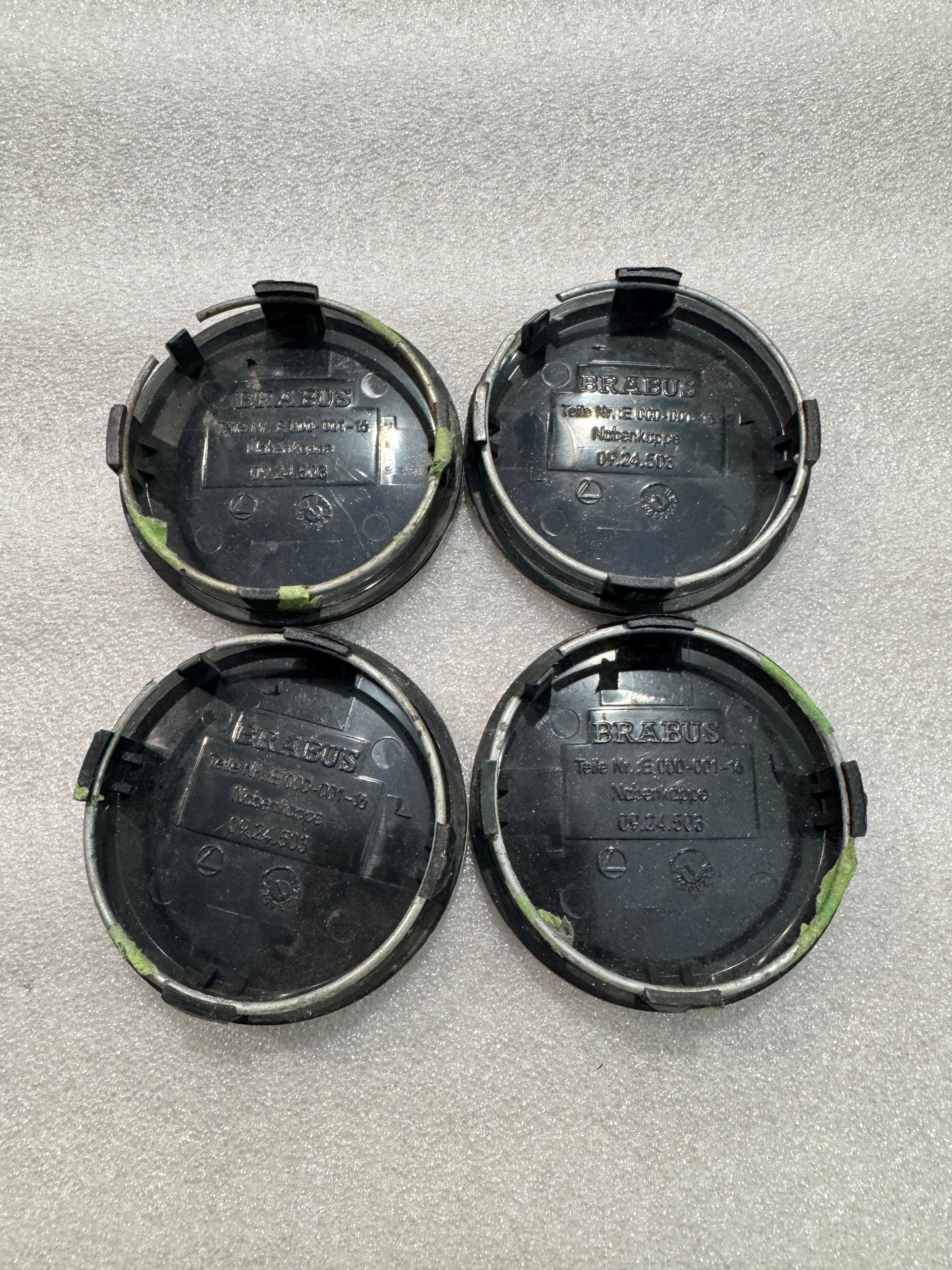 Set of 4 genuine AMG caps.Made by Brabus 09.24.503 used condition.