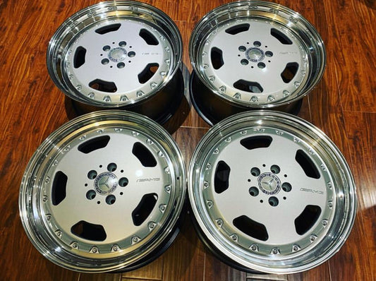 19” BBS AMG aero2 3-piece conversion.Mercedes Benz 5x112