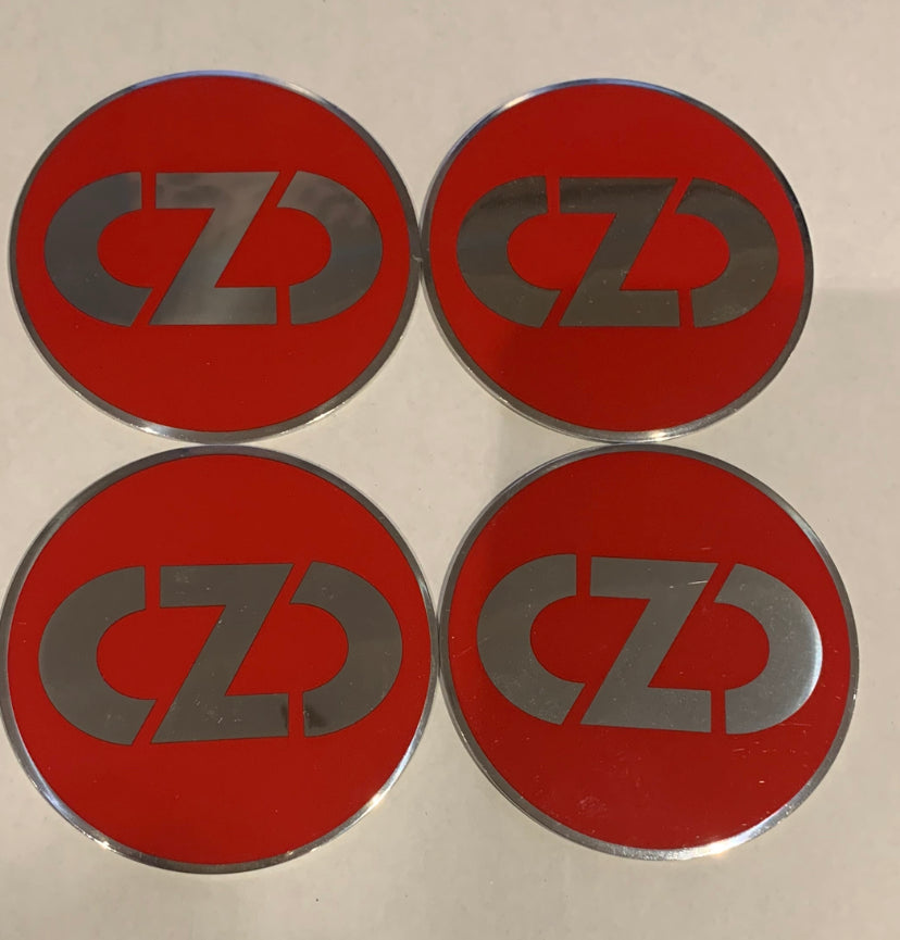 OZ Racing Futura replacement Emblems/Logos for M283 M292 caps.