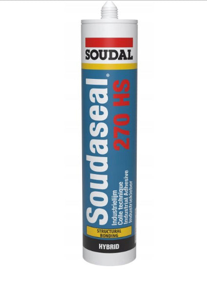 Soudaseal 270HS Industrial Multi-piece Wheel Sealant white.